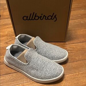 Women’s Allbirds Dapple Grey Wool Slip-On Loungers